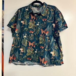 Eddie Bauer Baja Shirt XL NWT Mushroom